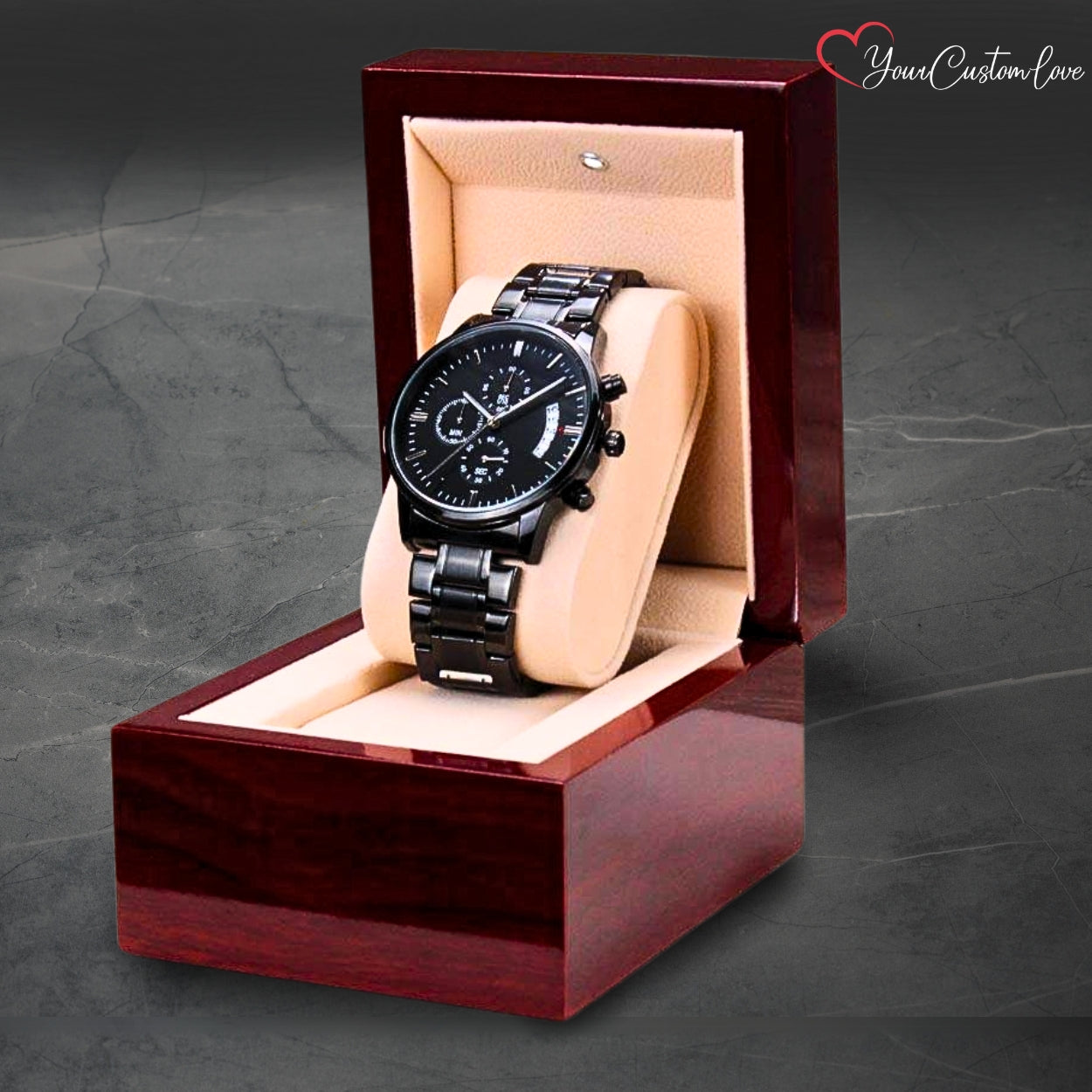 Timeless Bond Engraved Watch